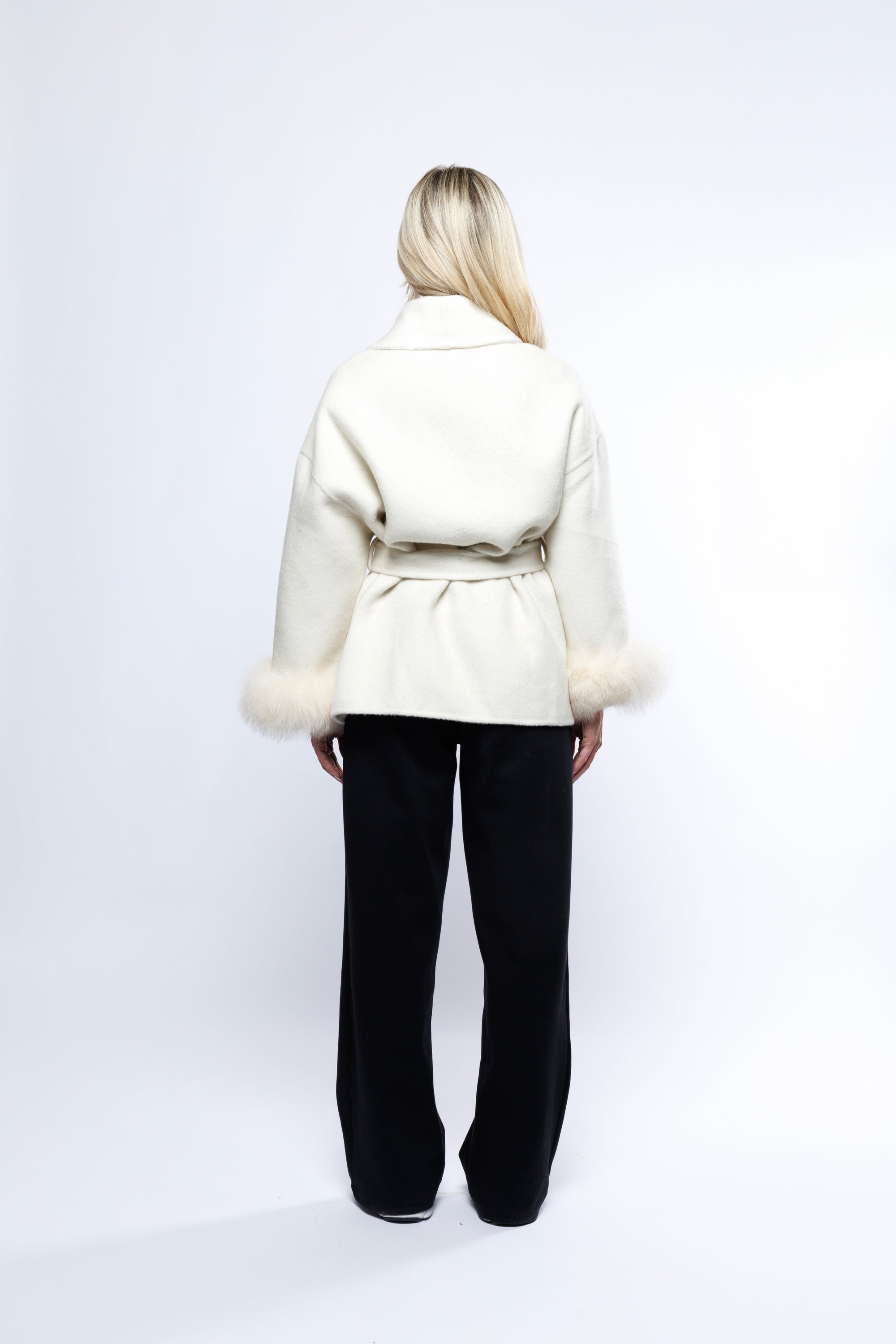 MAIA Mayfair Luxury Cashmere Blend Women's Jacket Elegant Fit