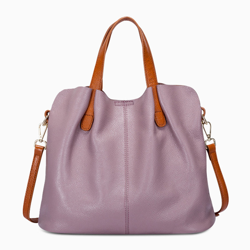 Ollie Genuine Leather Messenger Bag for Men and Women, Crossbody Shoulder Bag
