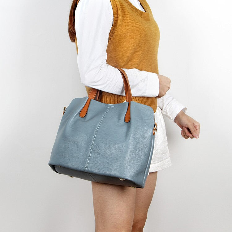Ollie Genuine Leather Messenger Bag for Men and Women, Crossbody Shoulder Bag