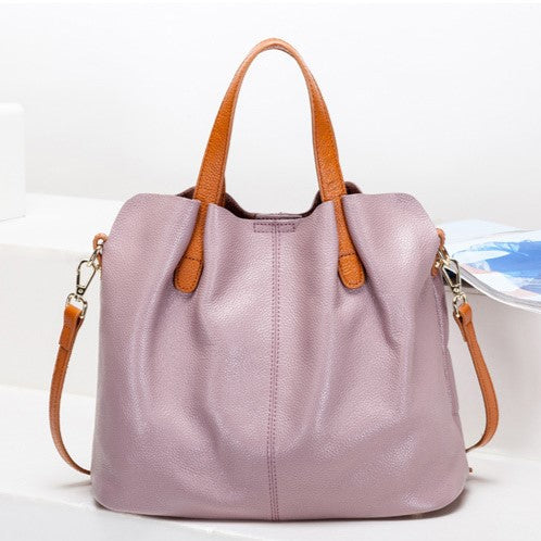 Ollie Genuine Leather Messenger Bag for Men and Women, Crossbody Shoulder Bag