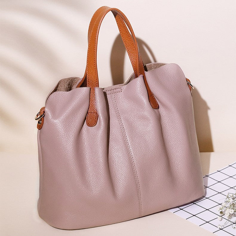 Ollie Genuine Leather Messenger Bag for Men and Women, Crossbody Shoulder Bag