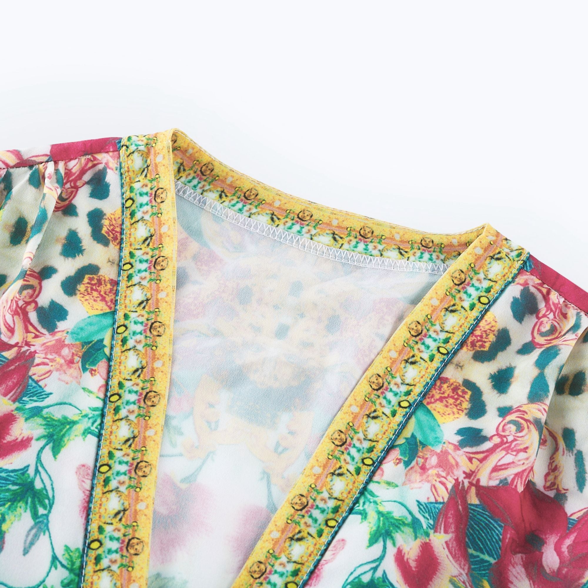 Elegant Cassandra Graphic Print Maxi Dress - Bohemian Flowy A-Line Summer Style