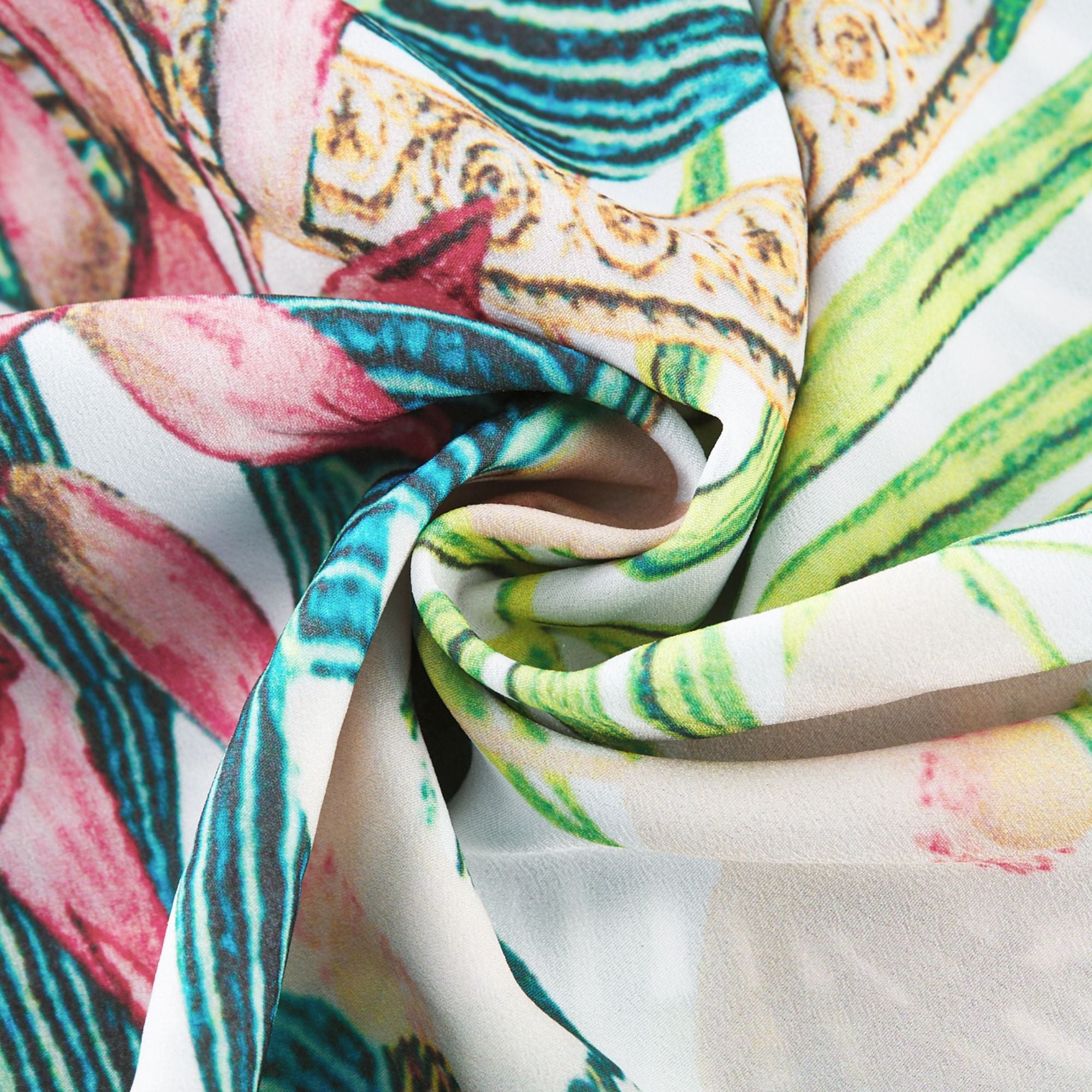 Elegant Cassandra Graphic Print Maxi Dress - Bohemian Flowy A-Line Summer Style