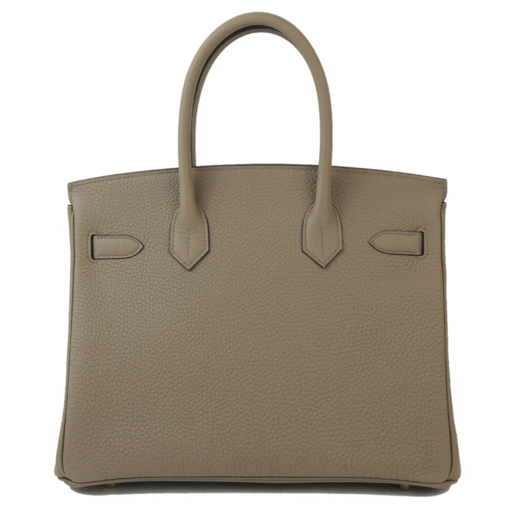 Kensington Full-Grain Leather Handbag with Gold Hardware and Removable Strap