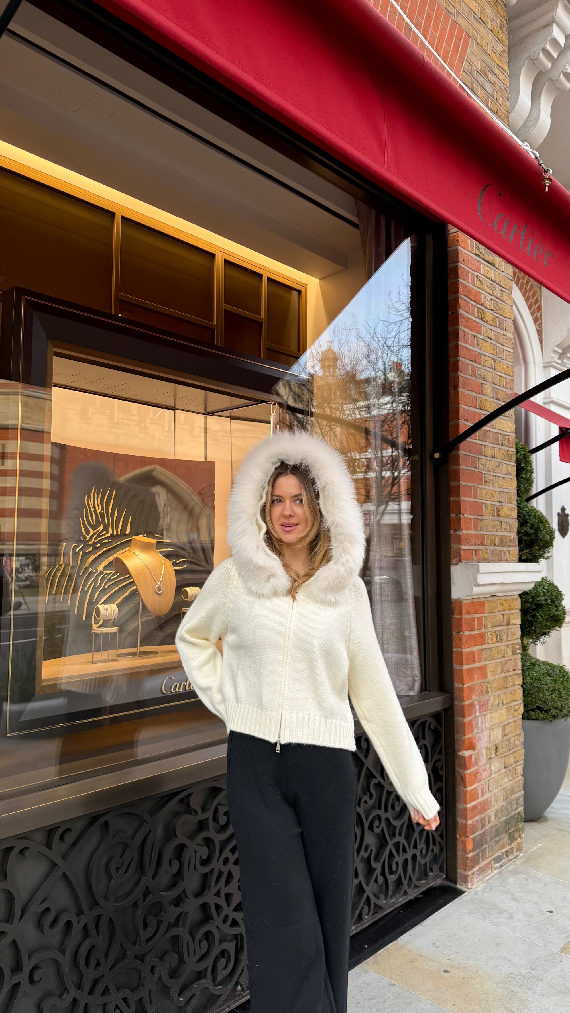 MAIA Monaco Women's Elegant Luxury Tailored Winter Jacket