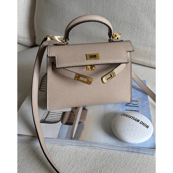 Ameera Vegan Leather Mini Crossbody Bag with Removable Strap