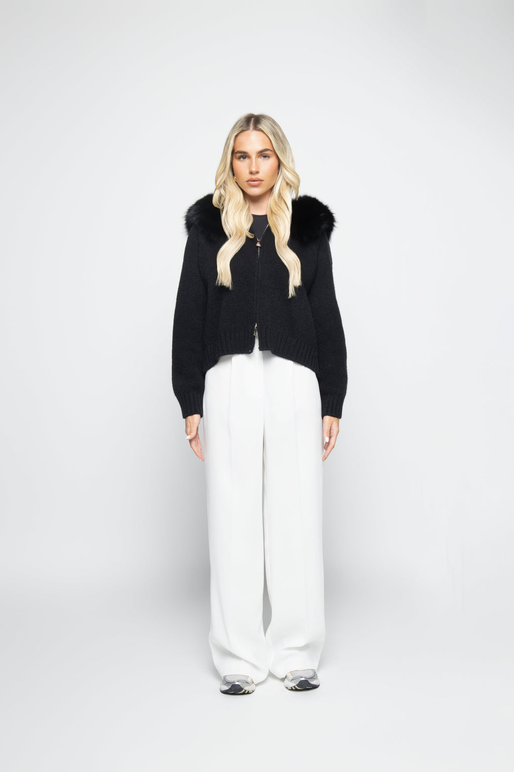 MAIA Geneva Luxury Handcrafted Wool Coat Size S‑M to M‑L
