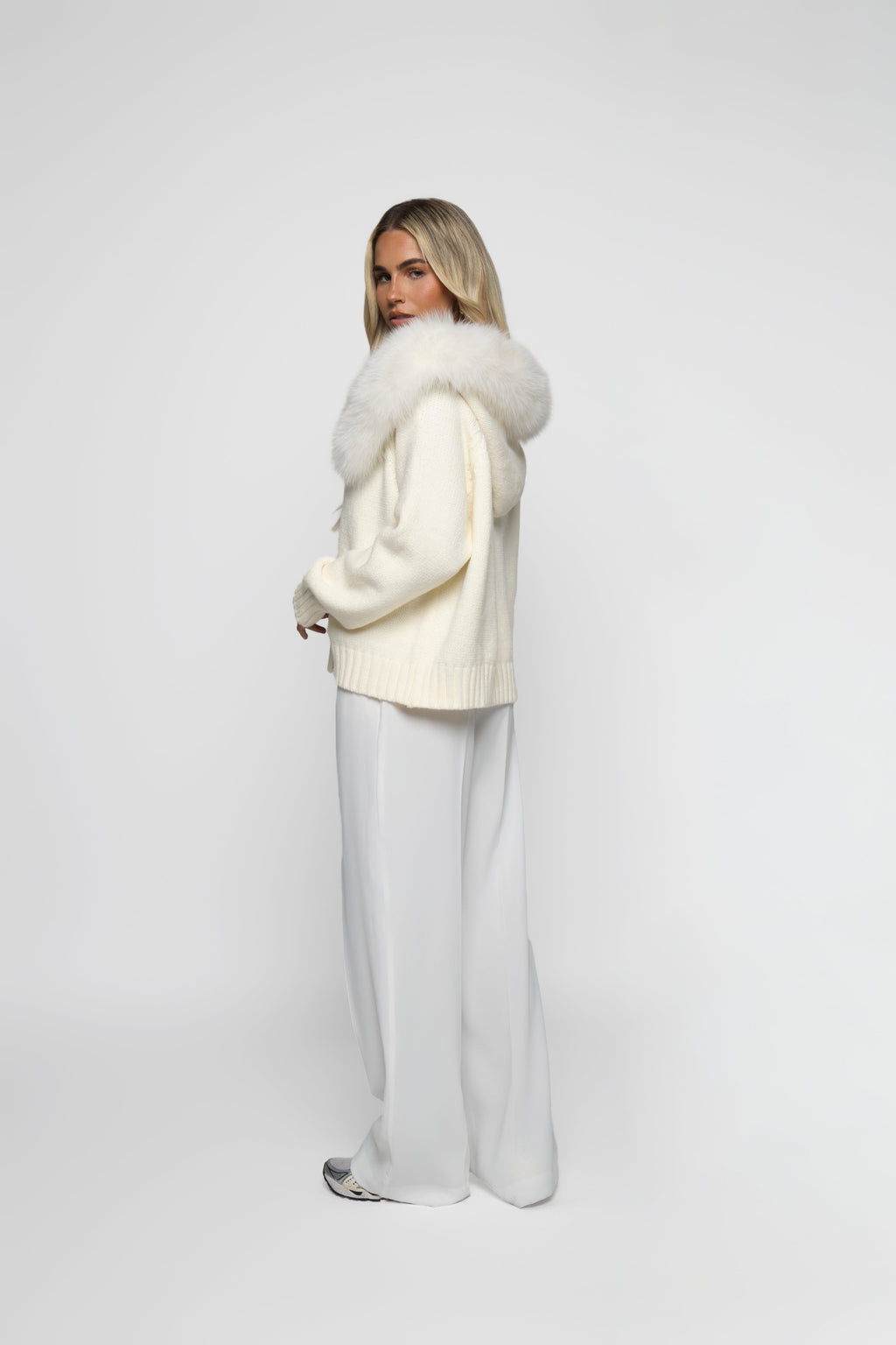 MAIA Monaco Women's Elegant Luxury Tailored Winter Jacket
