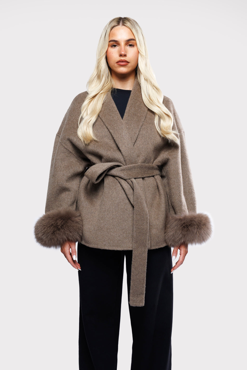MAIA Chelsea Cashmere Women's Jacket Soft Luxurious Warmth