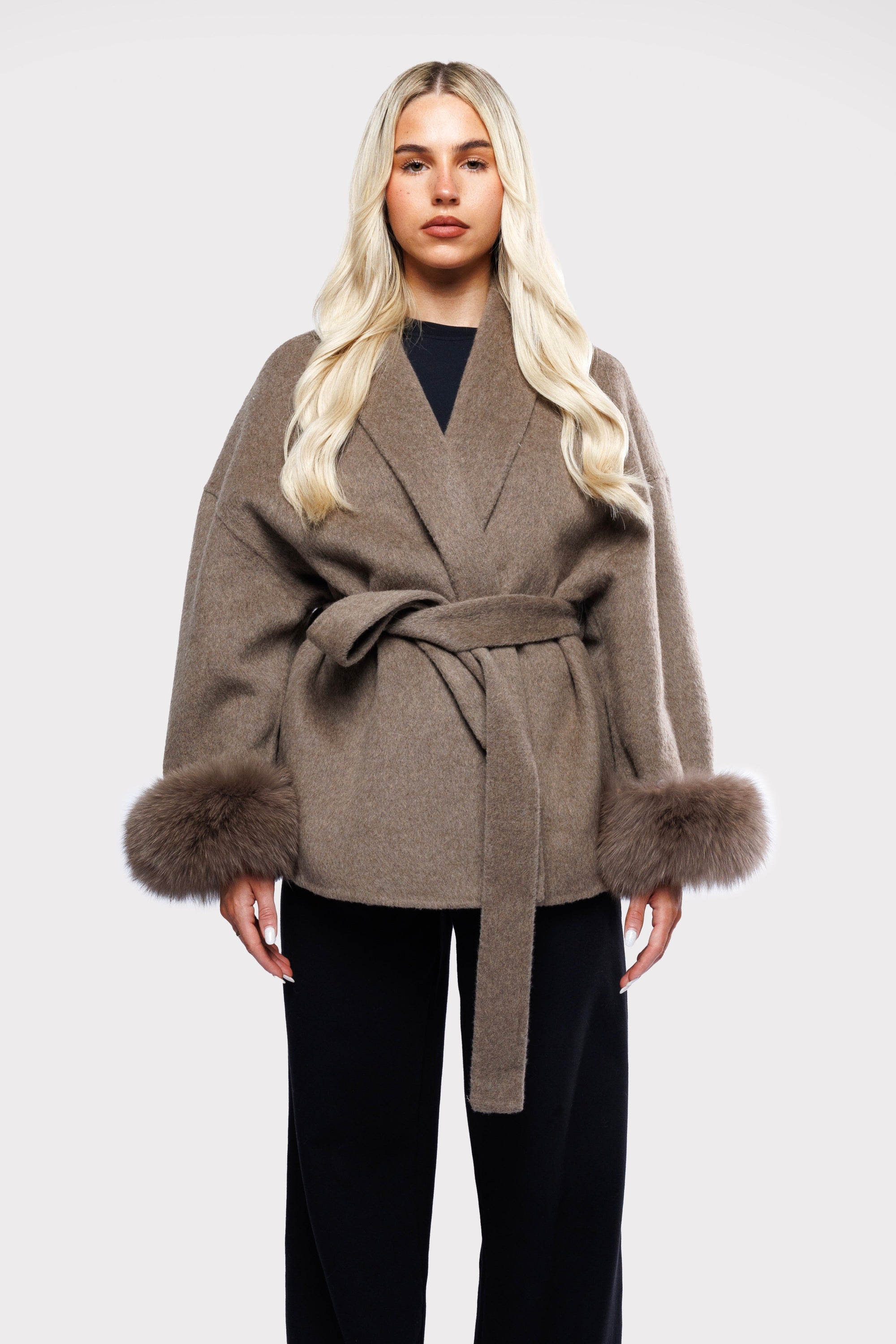 MAIA Chelsea Cashmere Women's Jacket Soft Luxurious Warmth