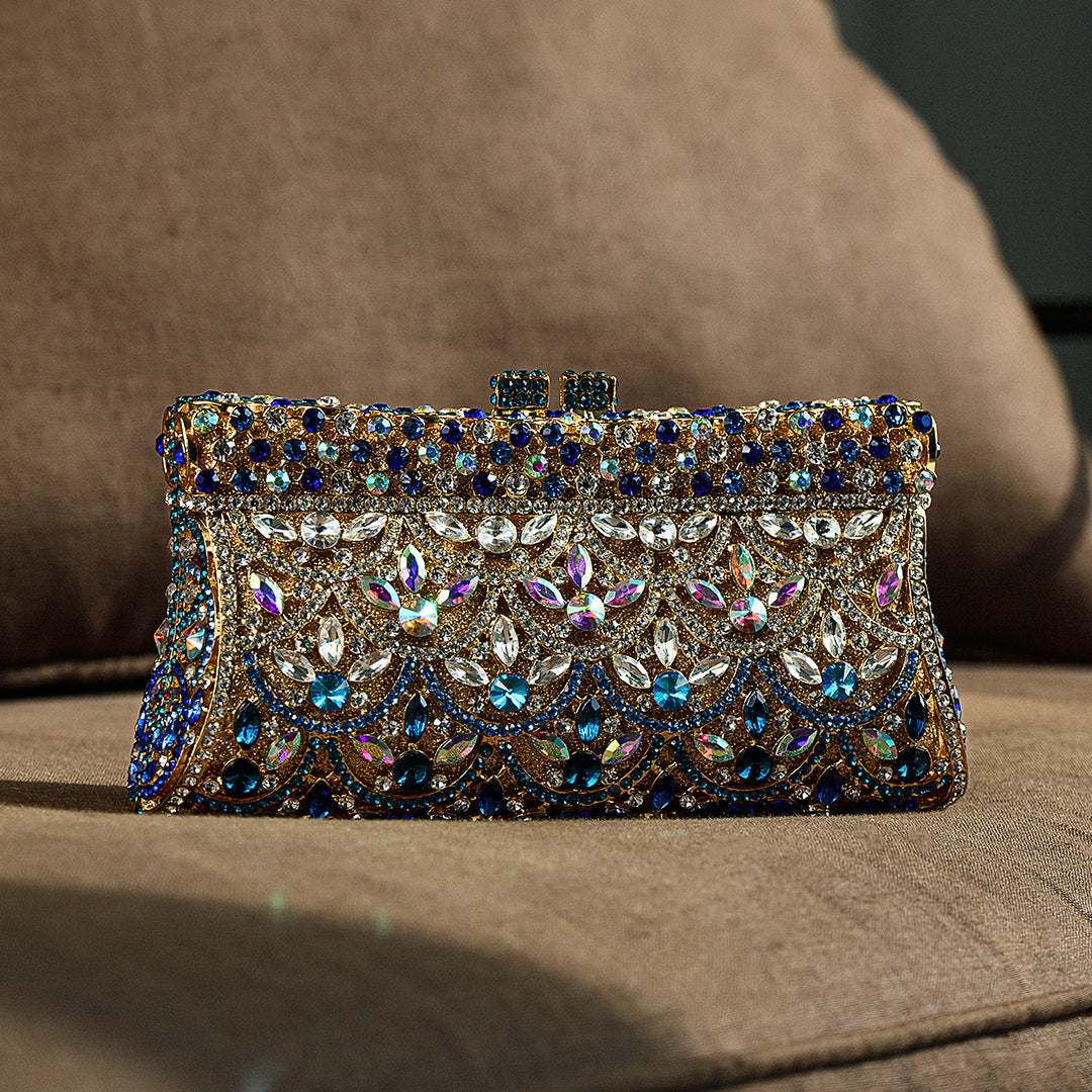Aubrielle Diamond Clutch