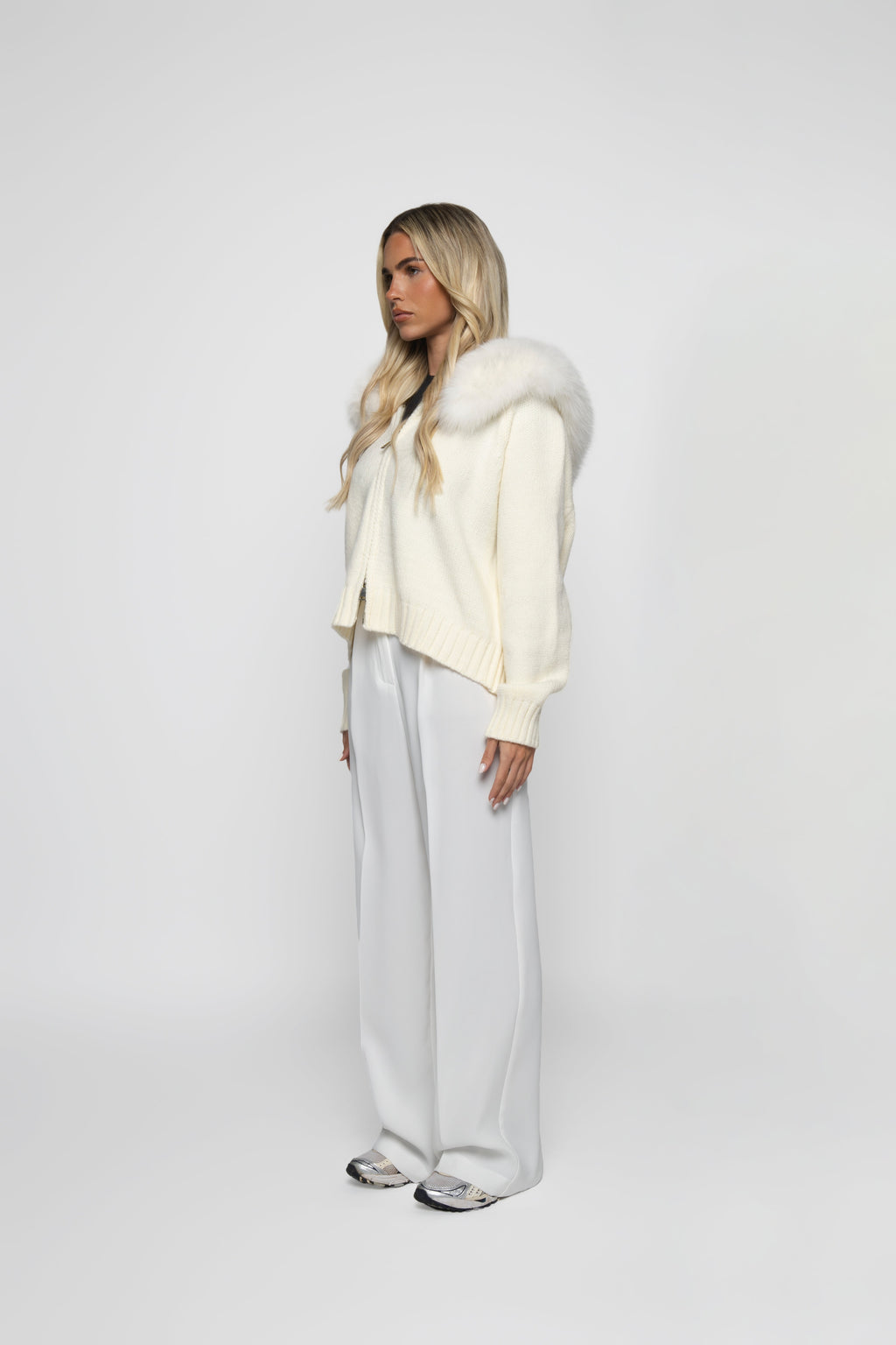 MAIA Monaco Women's Elegant Luxury Tailored Winter Jacket