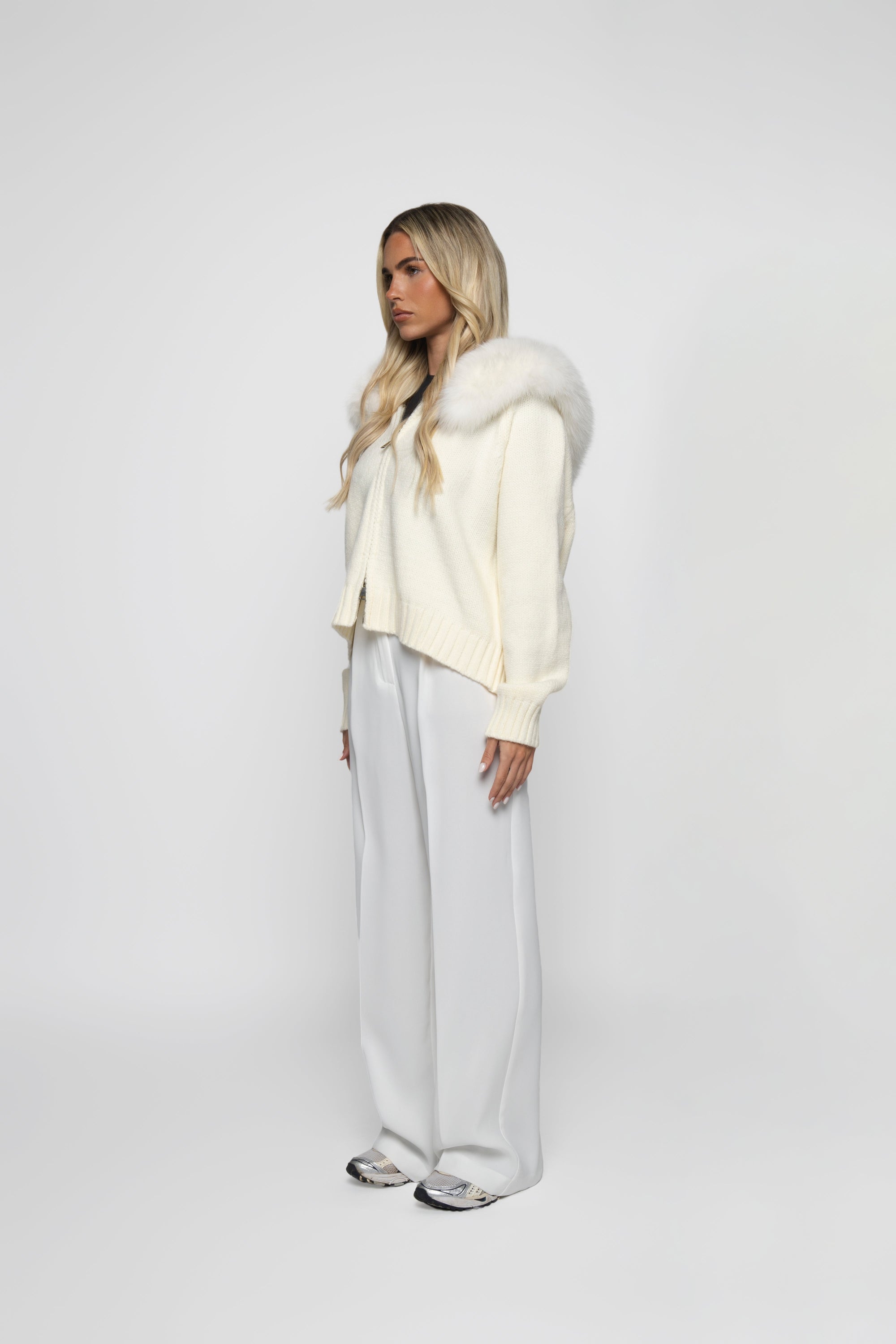MAIA Monaco Women's Elegant Luxury Tailored Winter Jacket