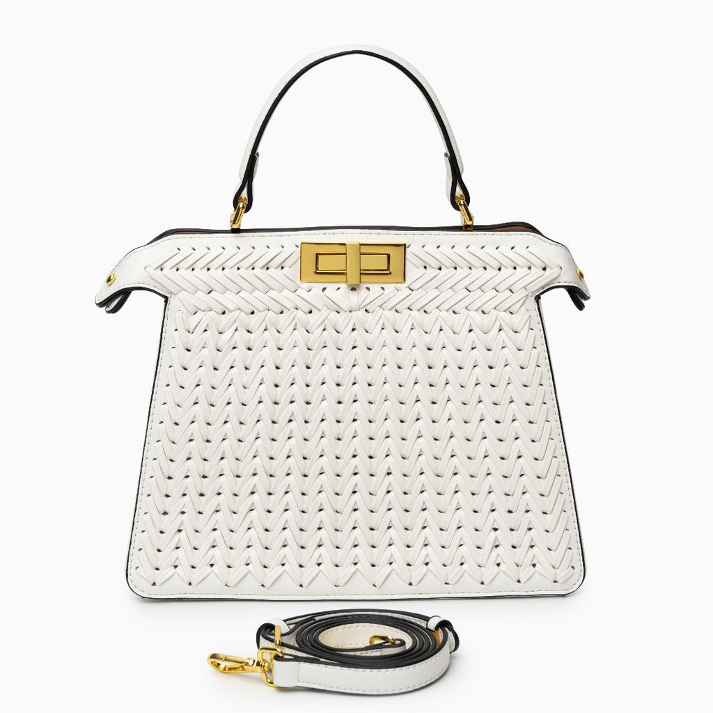 Woven Handbag Brown Dionne