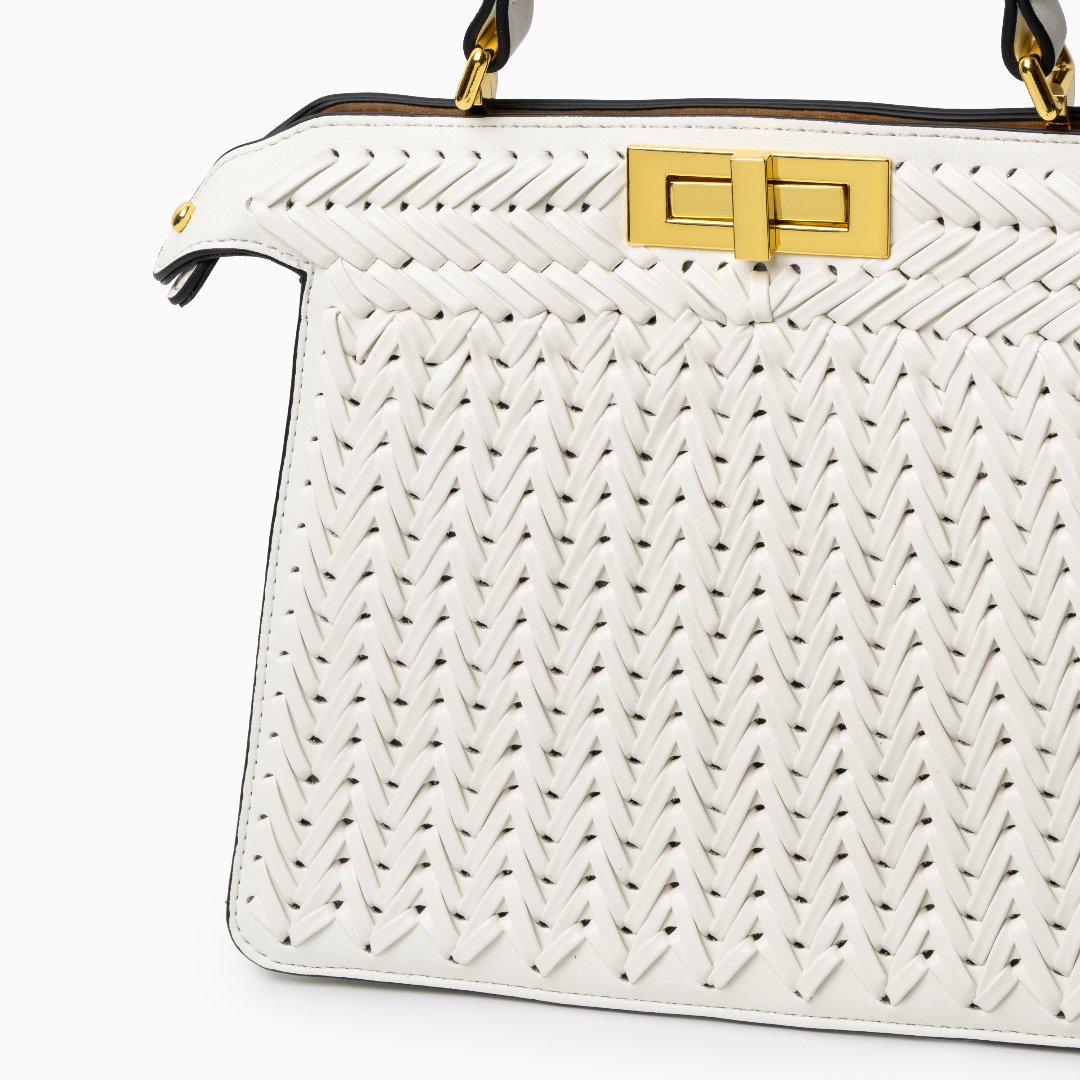 Woven Handbag Brown Dionne