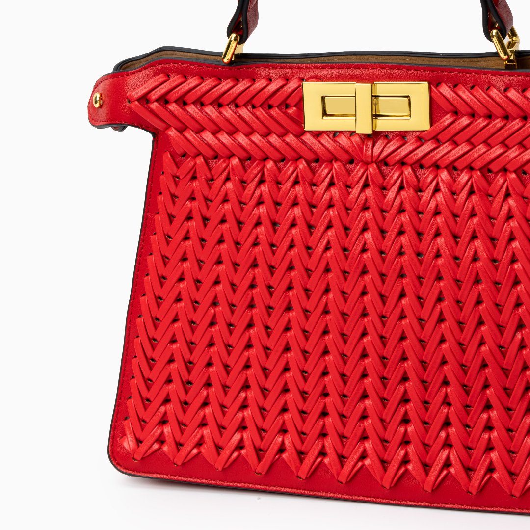 Woven Handbag Brown Dionne