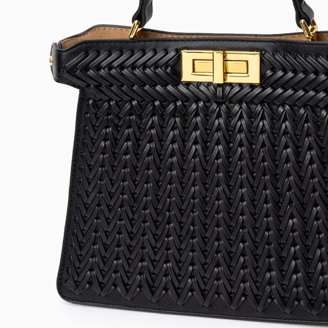 Woven Handbag Brown Dionne