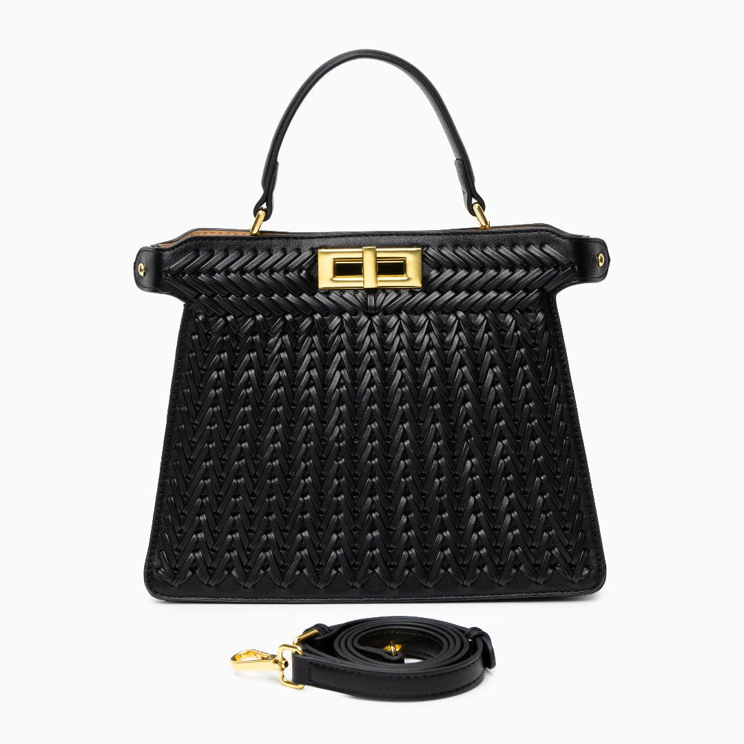 Woven Handbag Brown Dionne
