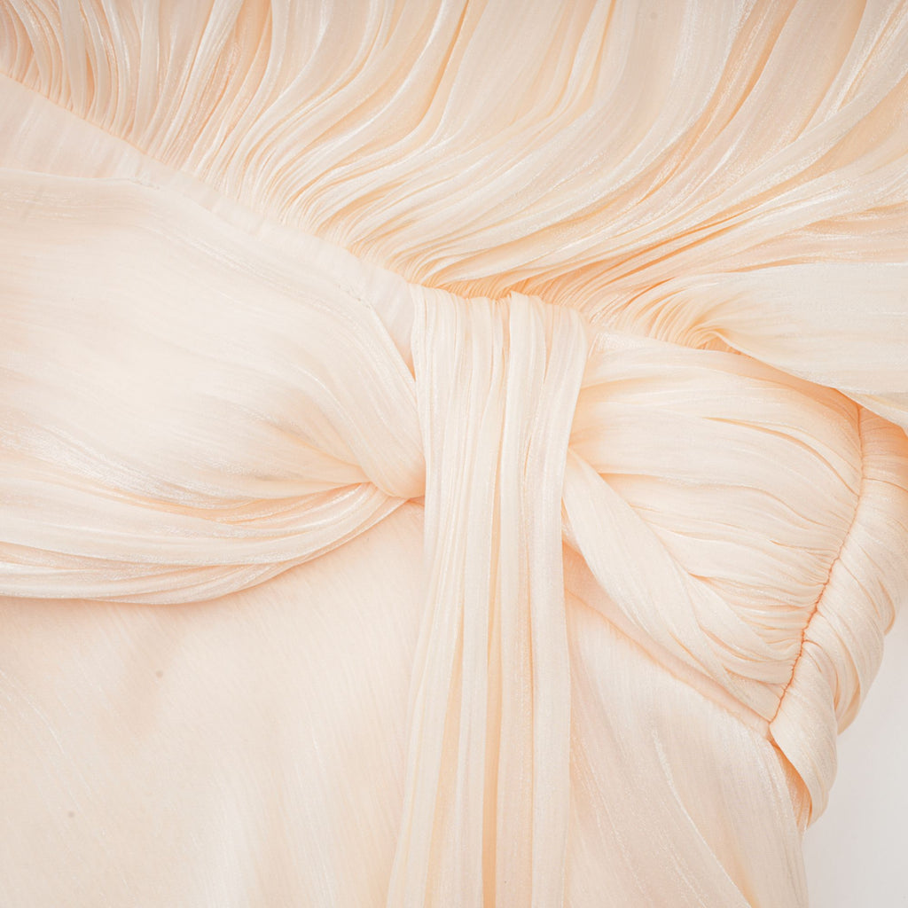 Elegant Pleated Ruffled Mini Dress: Chic, Flowy, and Playfully Stylish