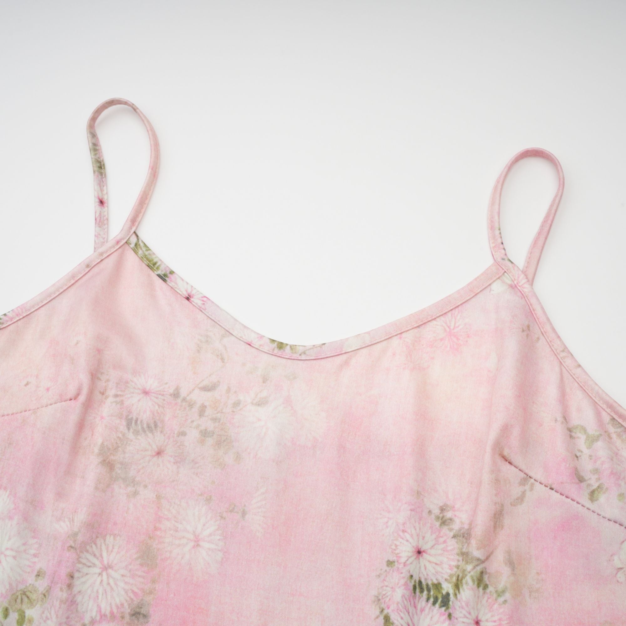 Elegant Narcisse Pink Embellished Floral Print Midi Dress for Women