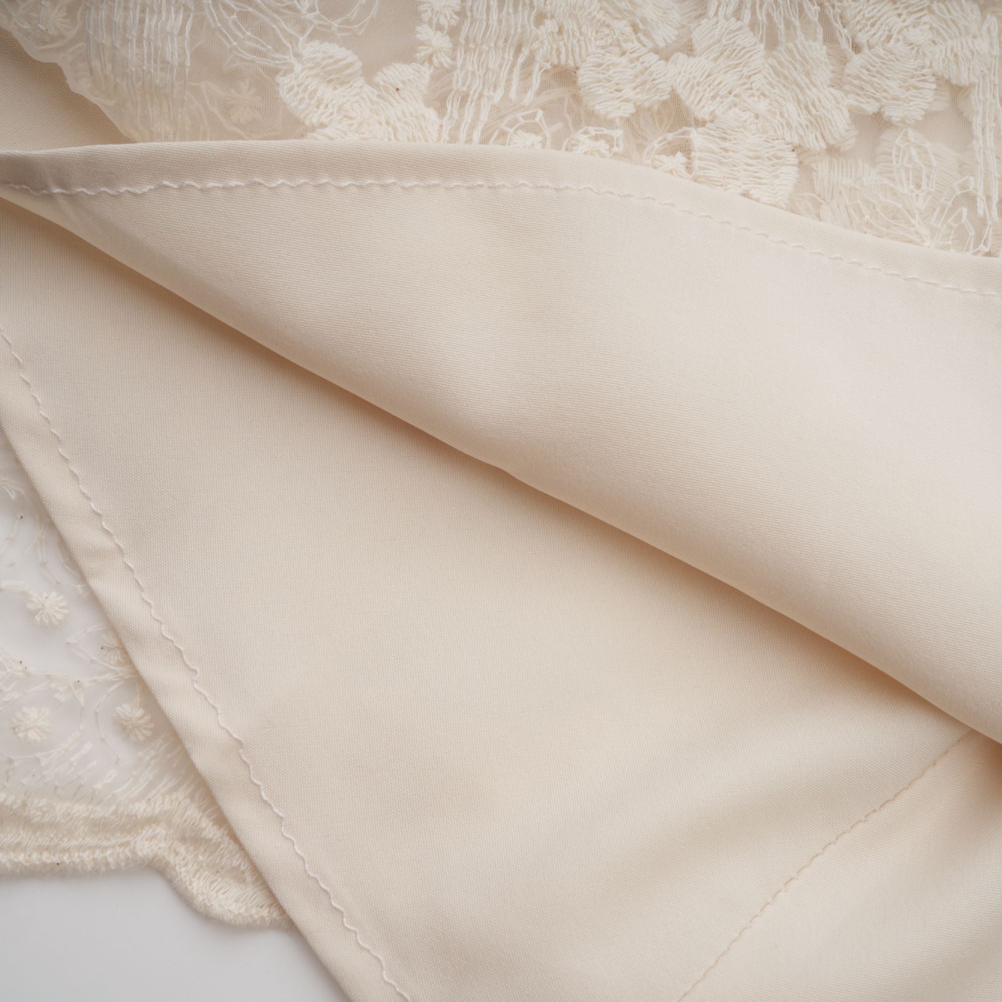 Elegant Neutral Lace Embroidery Midi Dress: Exquisite Design, Perfect Fit, Versatile Style