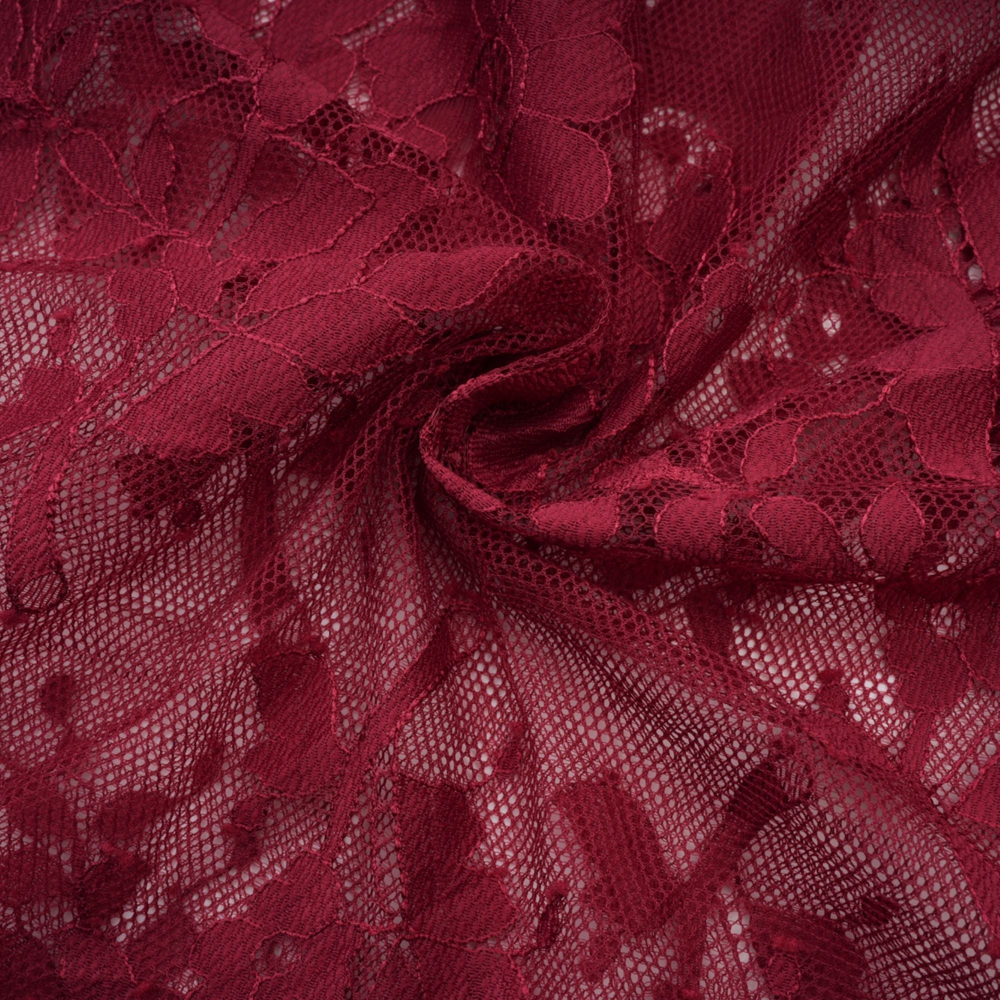 Elegant Red Chantilly Lace Oversize Dress: Timeless Style, Comfortable Fit, Versatile