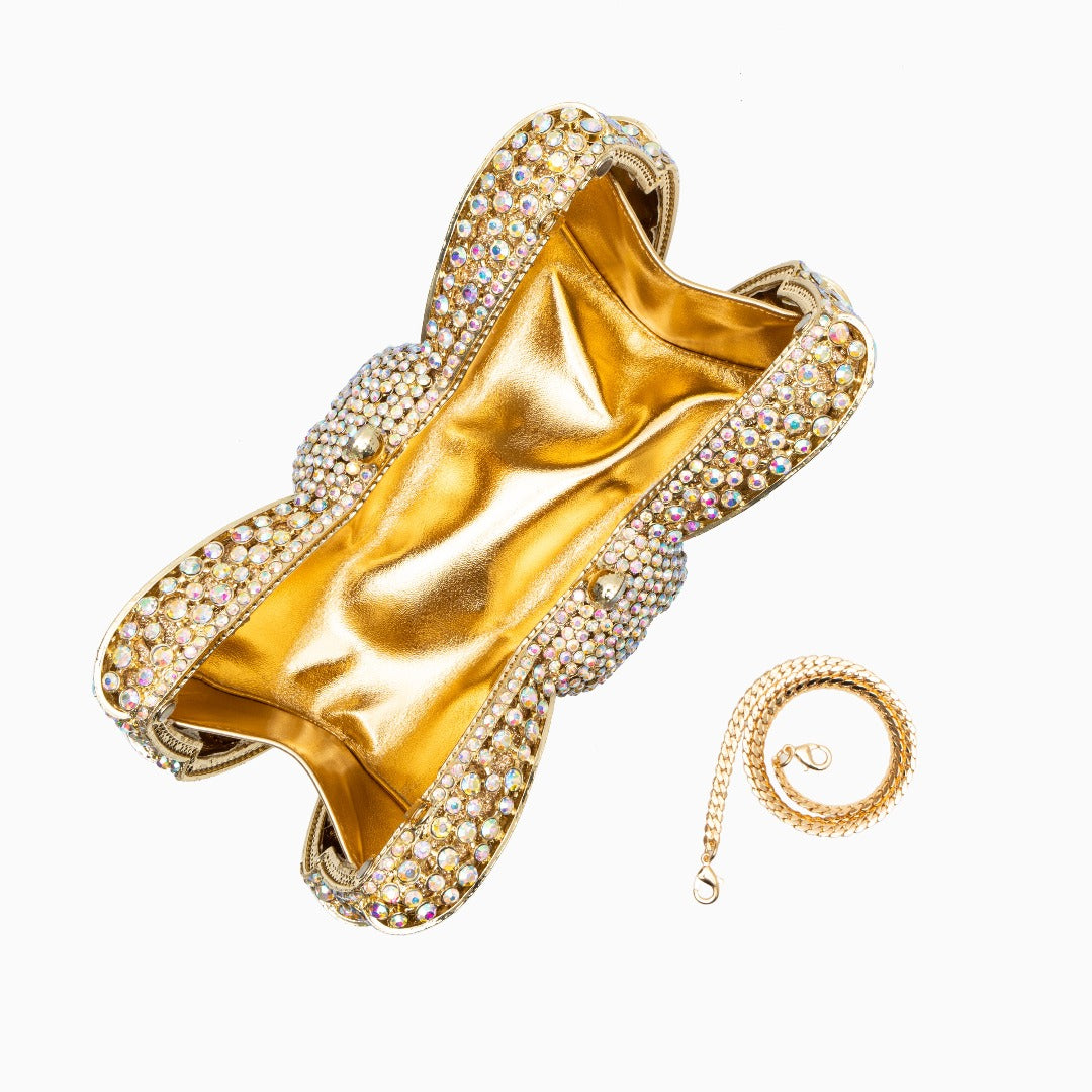 Isabella Clutch Bag Gold