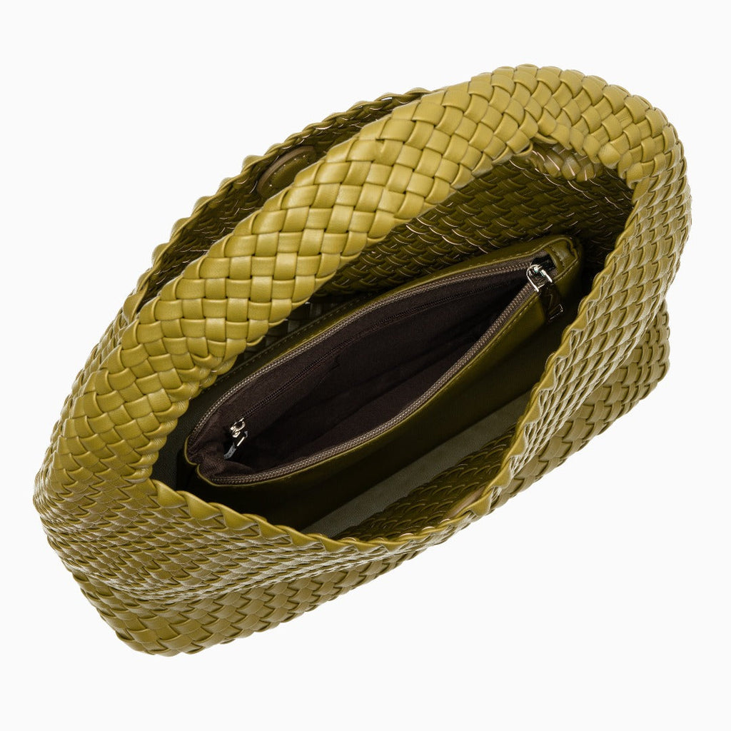 Spacious Vegan Leather Bucket Shoulder Bag – Chic Everyday Tote