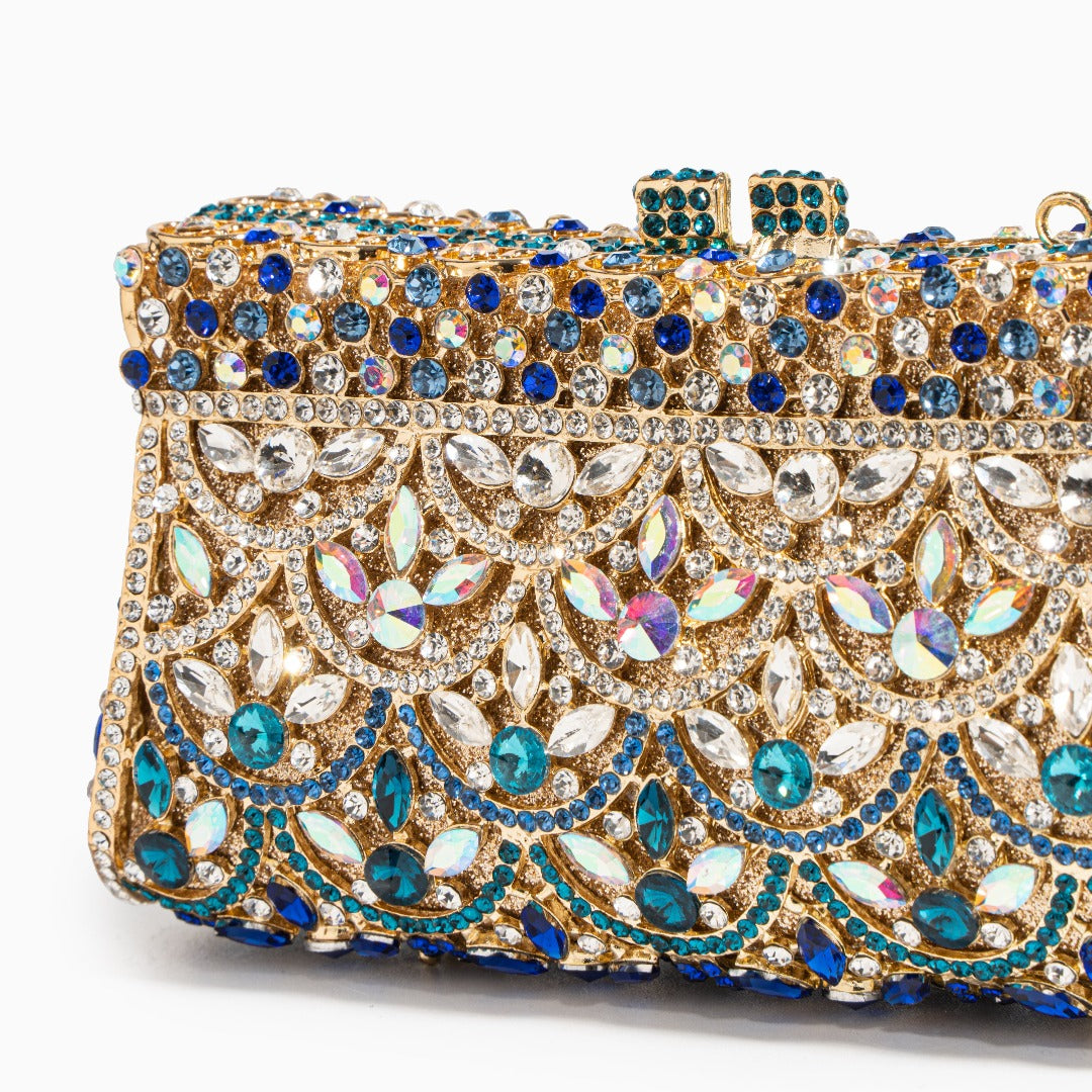 Aubrielle Diamond Clutch