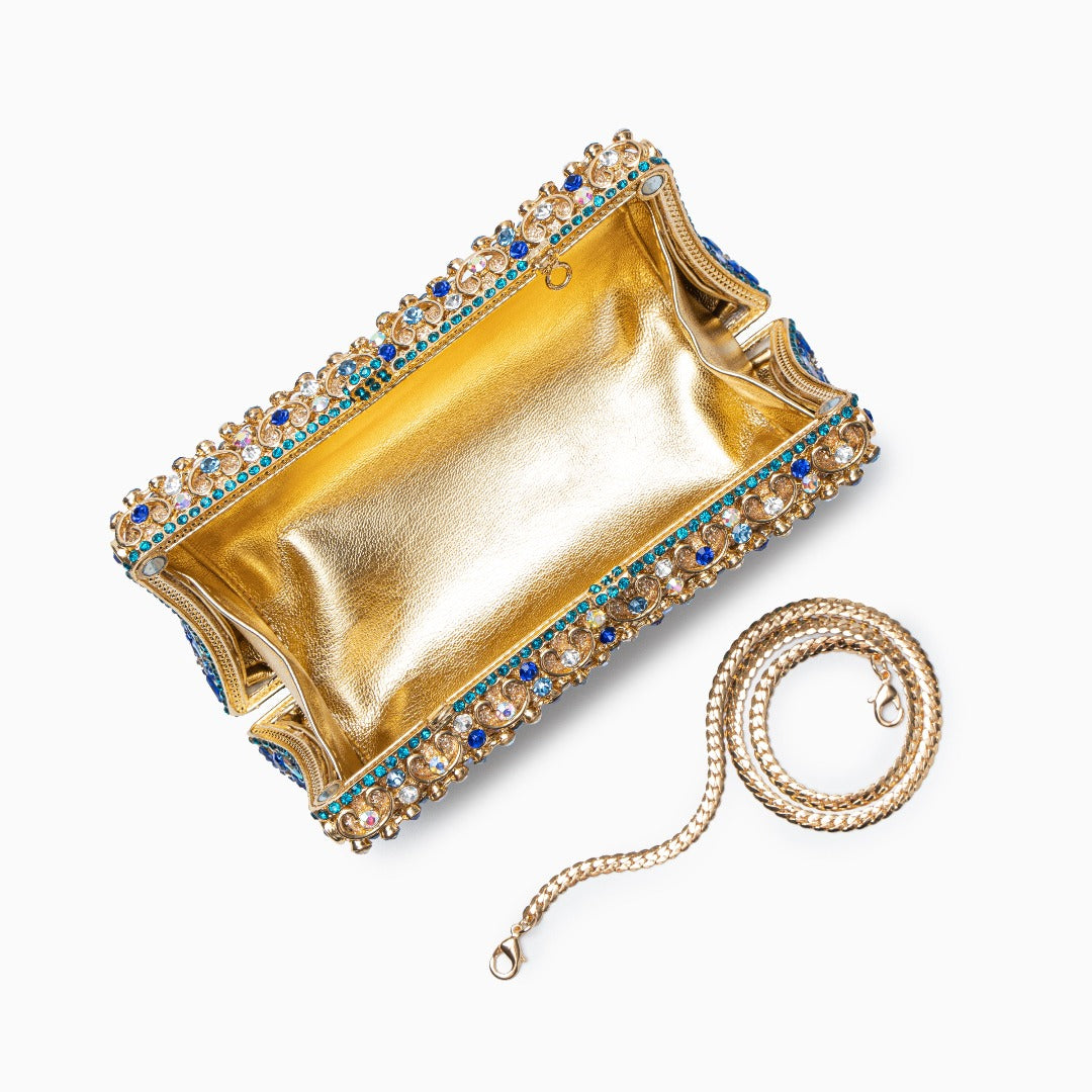 Aubrielle Diamond Clutch