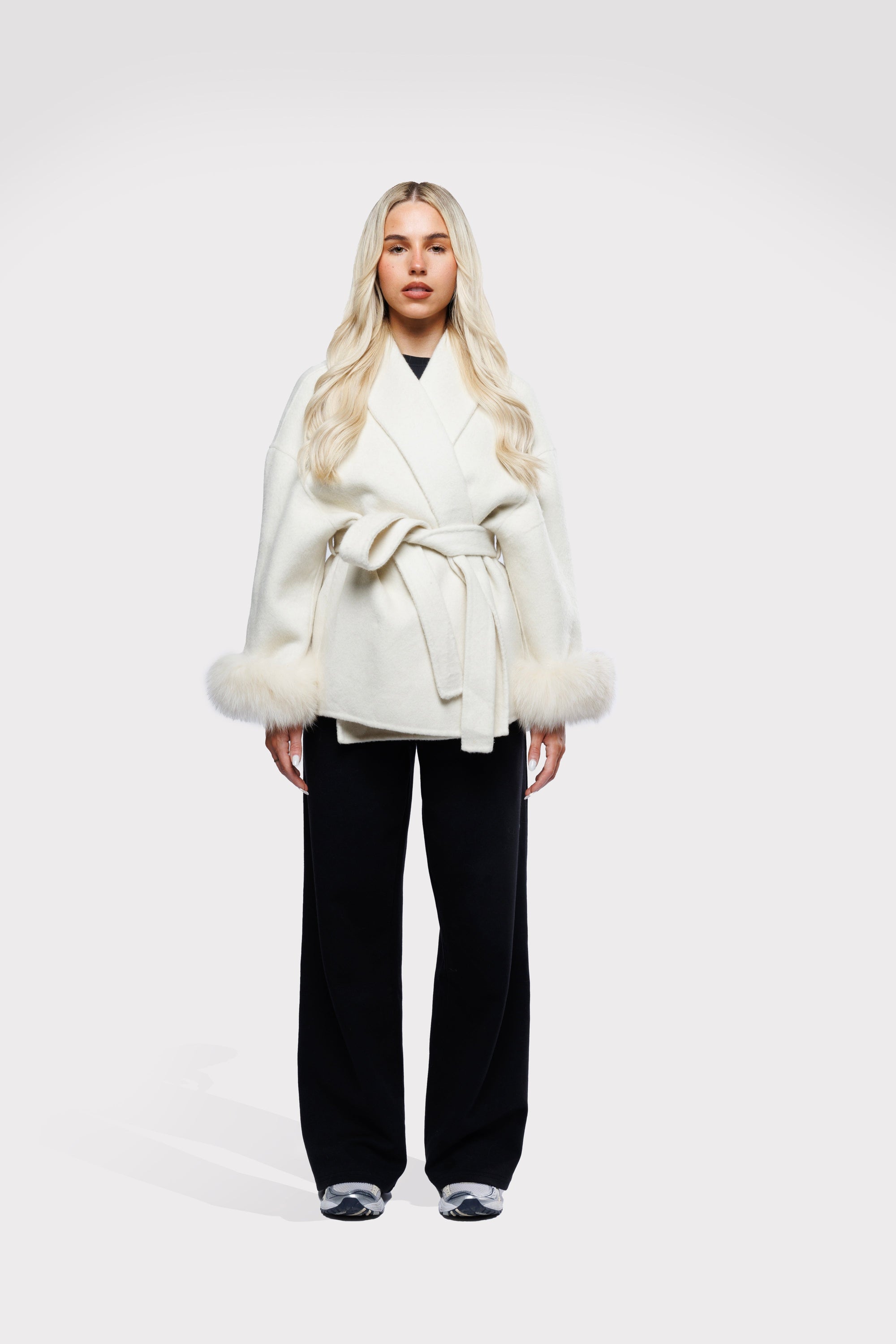 MAIA Mayfair Luxury Cashmere Blend Women's Jacket Elegant Fit
