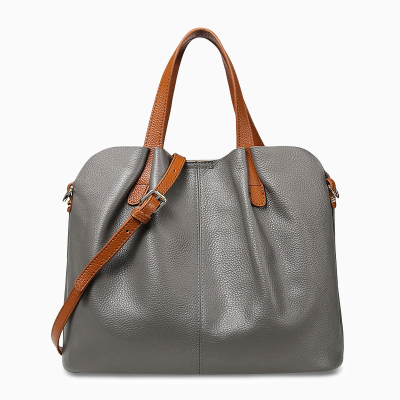 Ollie Genuine Leather Messenger Bag for Men and Women, Crossbody Shoulder Bag