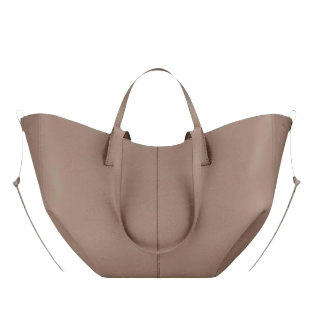 Elegant Vegan Leather Tote Bag – Ombrello by Fiorenza