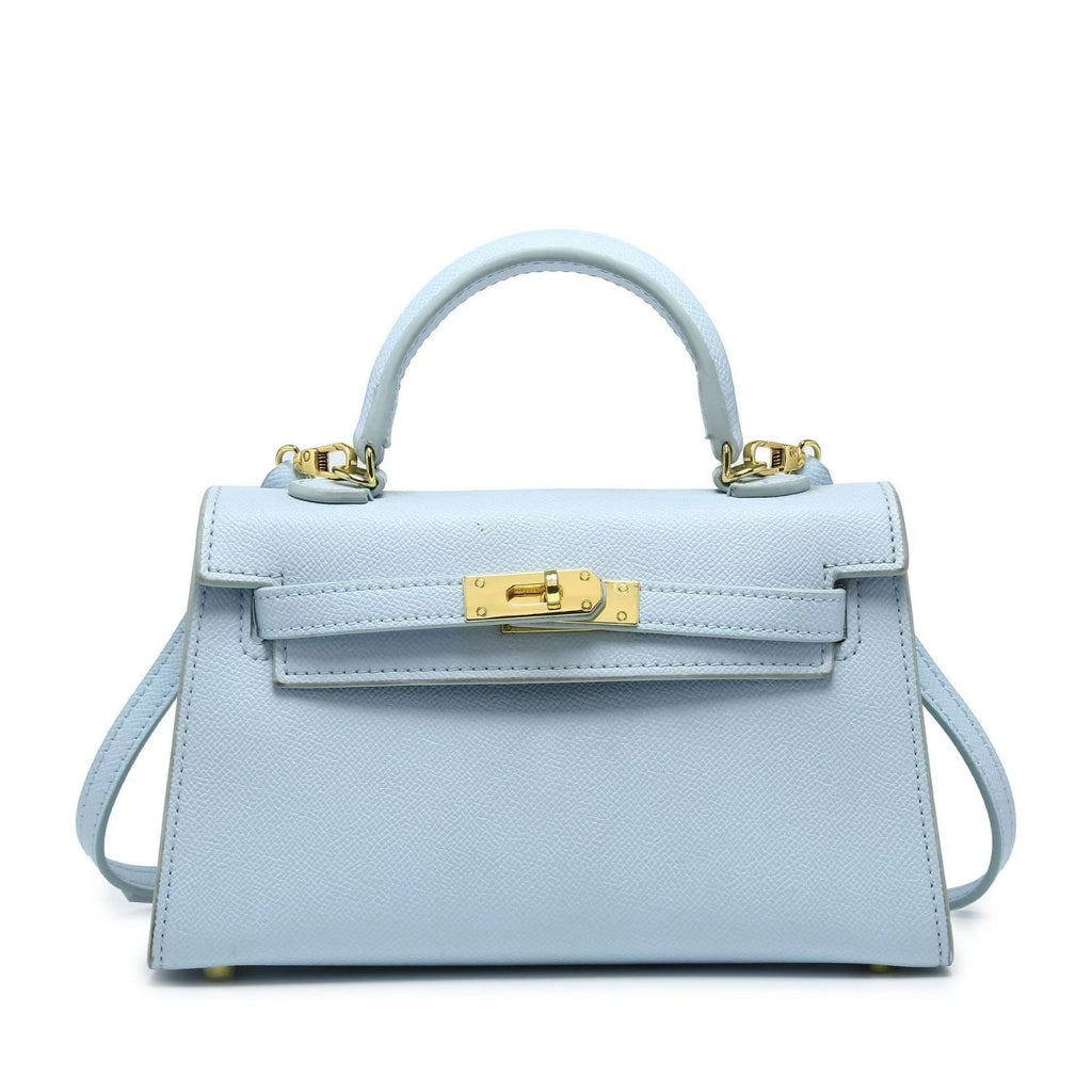 Ameera Vegan Leather Mini Crossbody Bag with Removable Strap