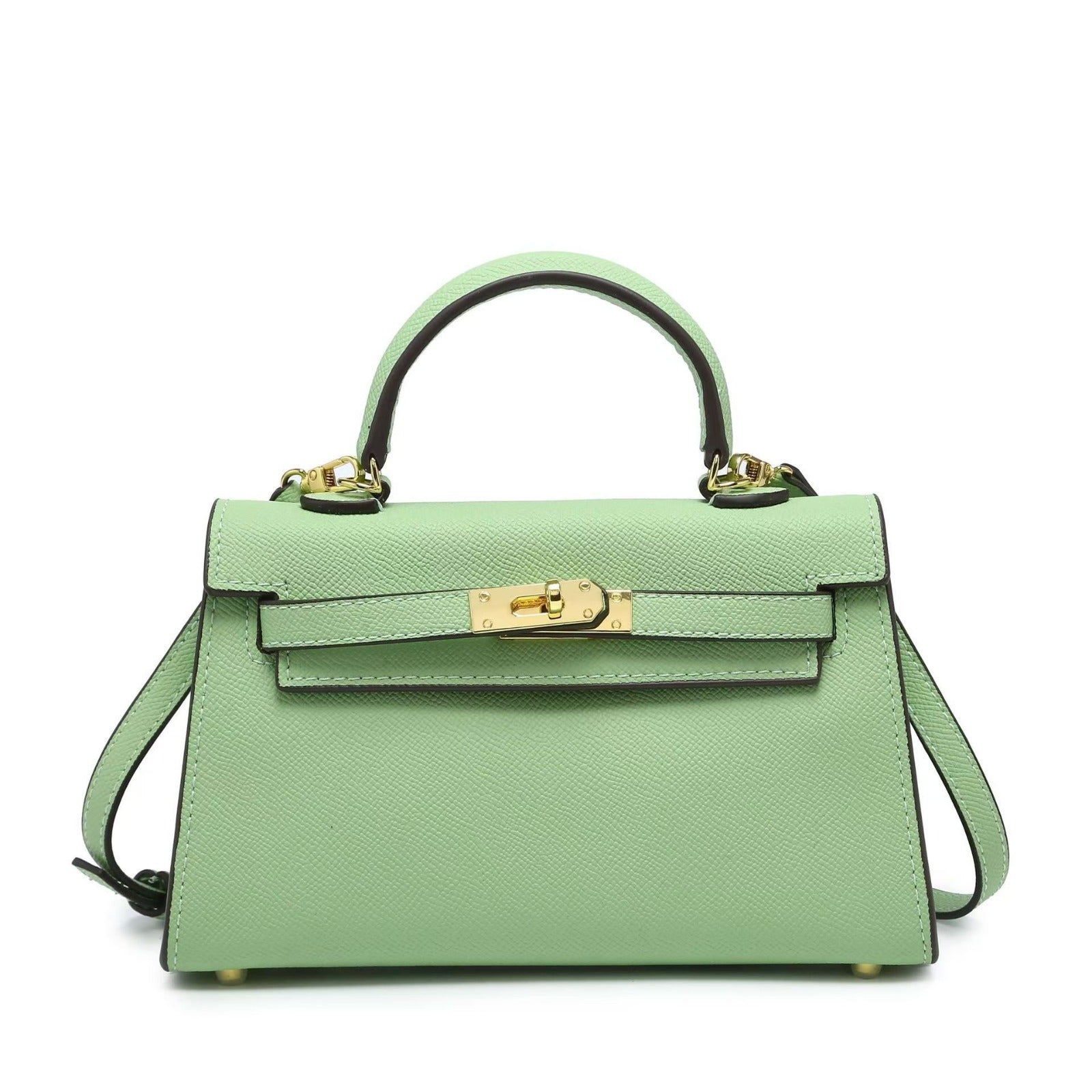 Ameera Vegan Leather Mini Crossbody Bag with Removable Strap