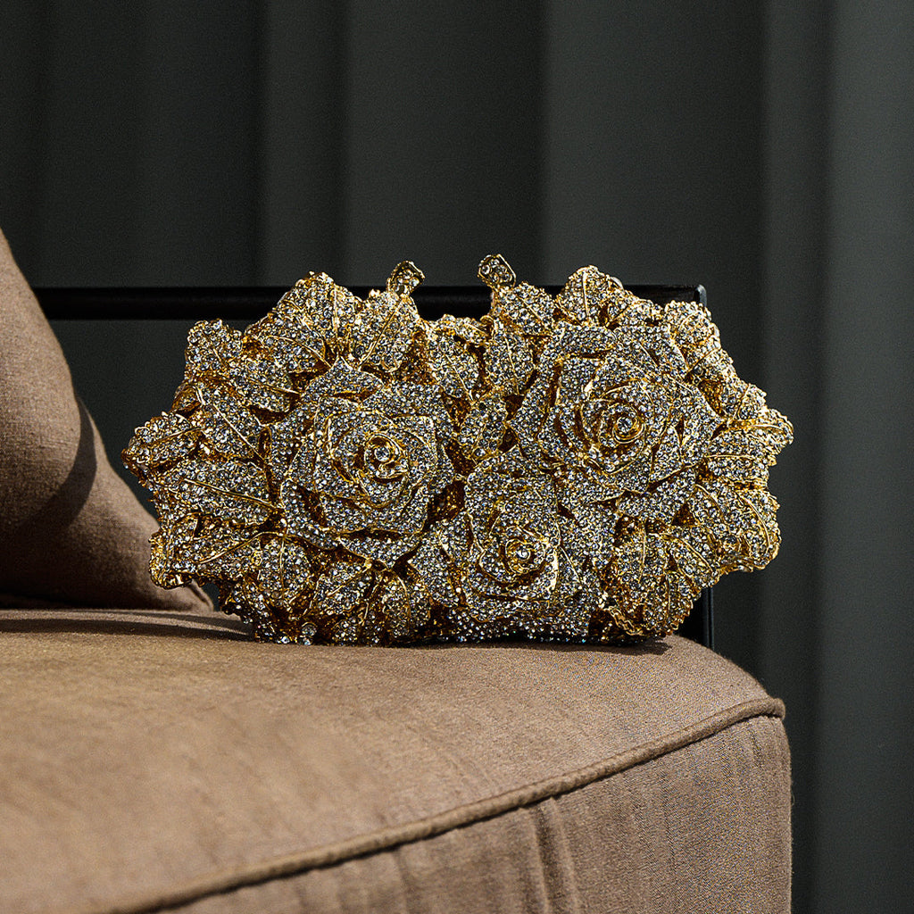 Cecilia Rose Diamonds Clutch Bag