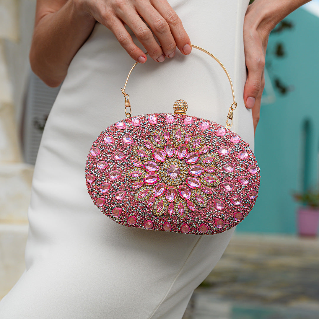 Diamond Clutch Handbag