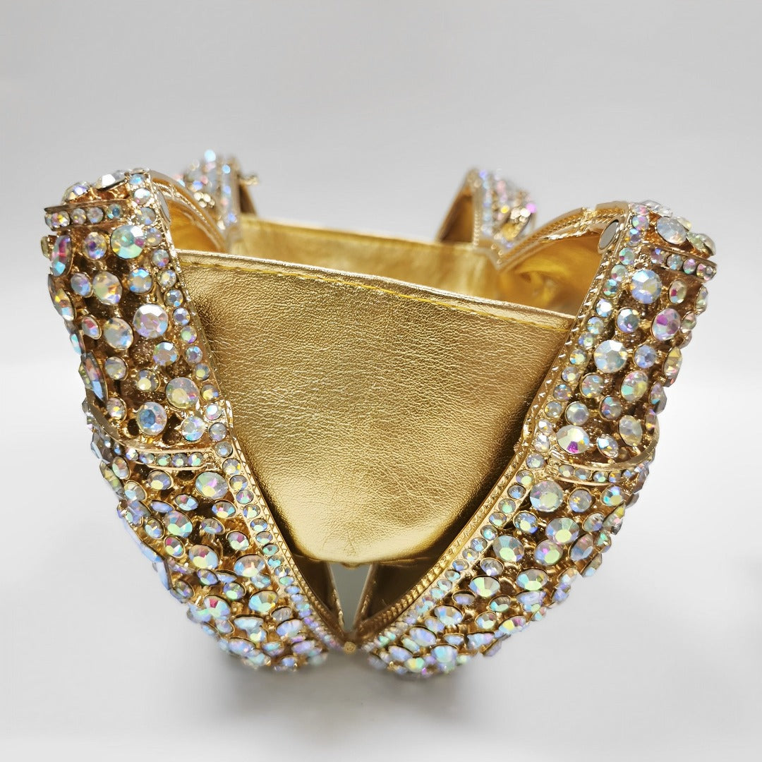 Isabella Clutch Bag Gold