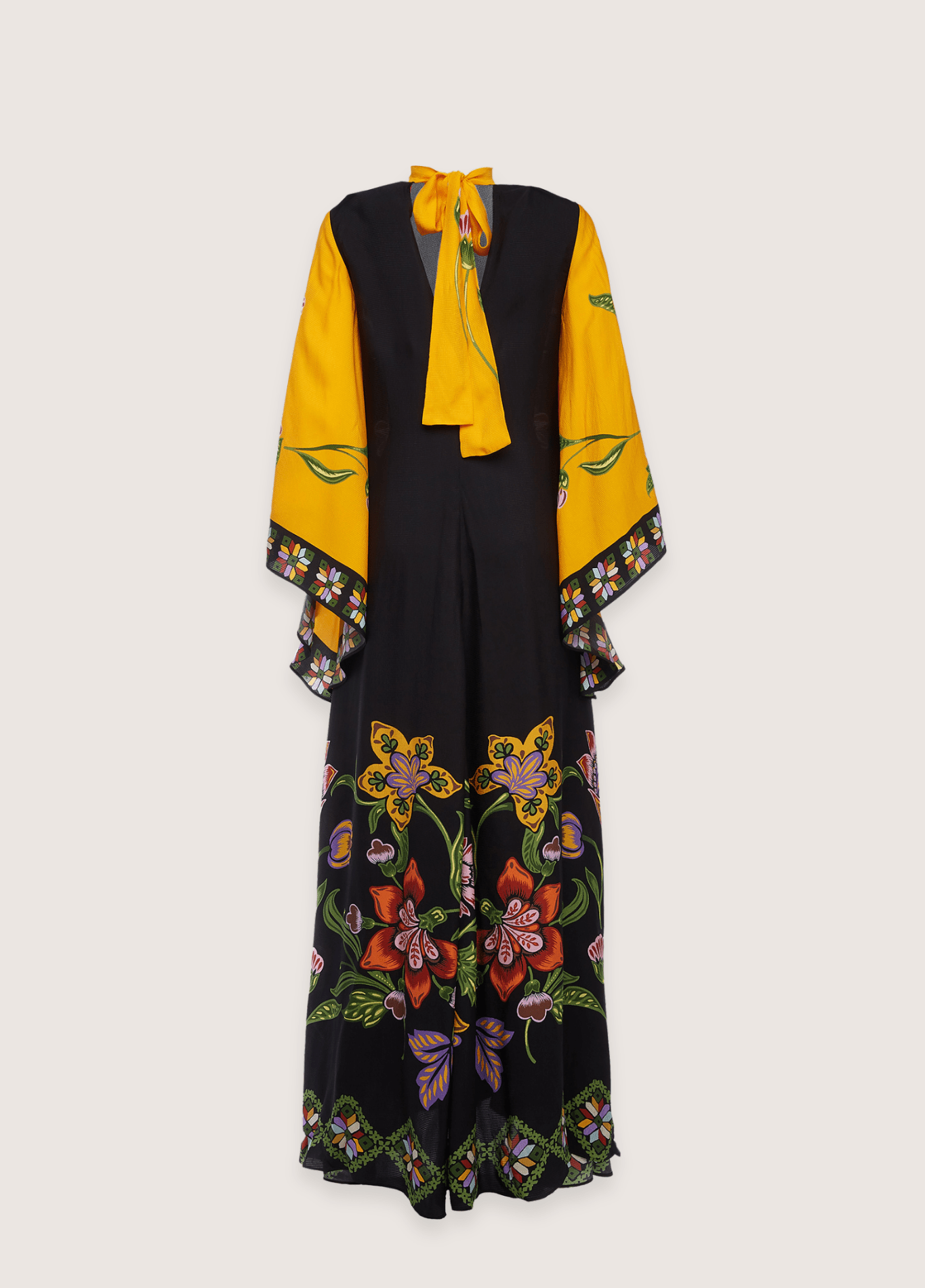 Elegant Reversible Floral Kimono Robe for Women - Versatile Loungewear