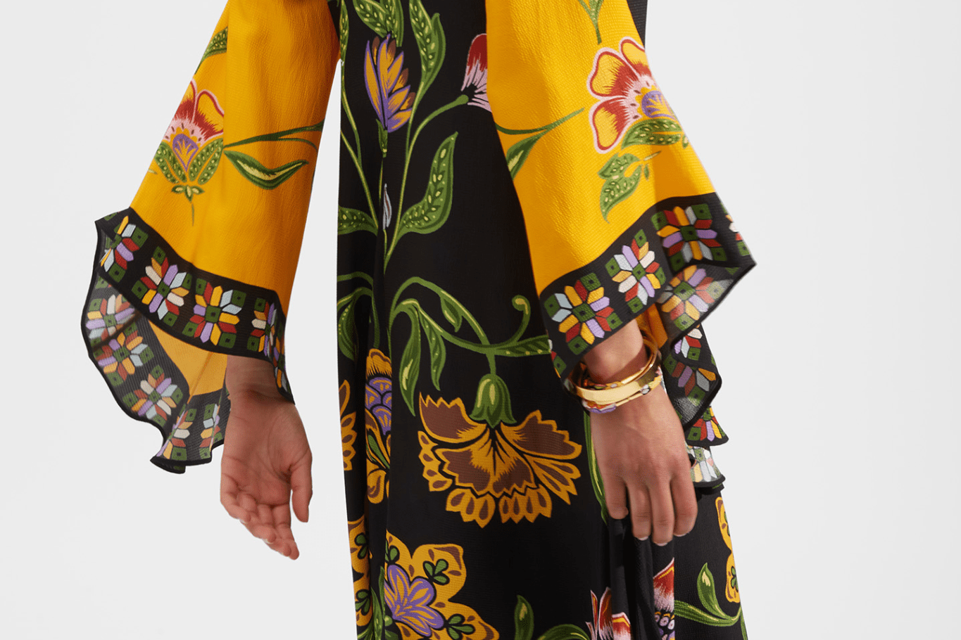 Elegant Reversible Floral Kimono Robe for Women - Versatile Loungewear